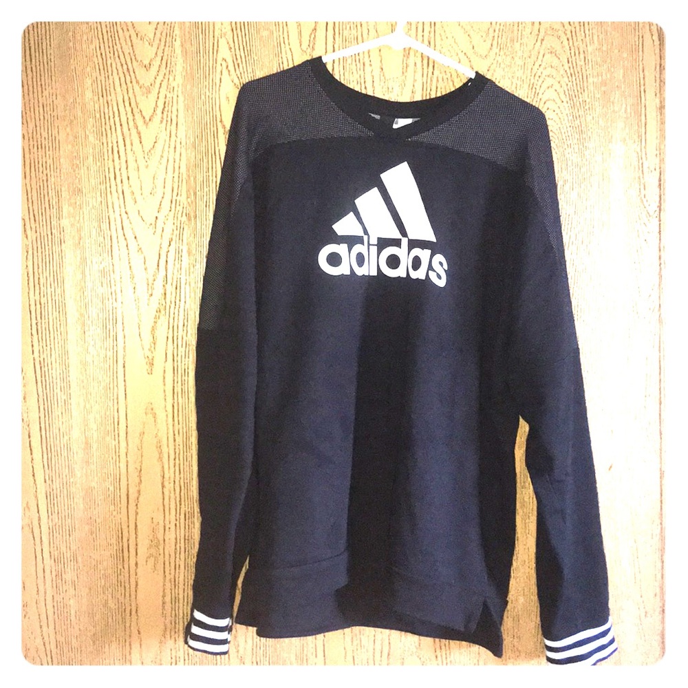 Adidas jersey sweatshirt